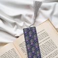 thumbnail image 6 of Kdxio Lavender Flowers Print Metal Tassel Bookmarks,Perfect Gift for Art Lovers and Bookworms Metal Bookmarks for Women, 6 of 8