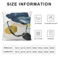 thumbnail image 5 of Nawypu  Navy Blue Gray Yellow Pillow Covers Abstract Boho Pillow Covers Geometric Throw Pillow Covers Mid Century Modern Cushions Covers for Couch Sofa, 5 of 5