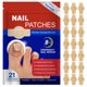 thumbnail image 1 of Parches para uñas FANSHI, 21 piezas, reparación nocturna con hidrogel, 1 of 7