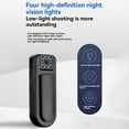thumbnail image 4 of HD 1080P Body Camera with Night Vision WiFi and 180 Degree Rotatable Lens Security Wearable Cam for Outdoor Activities, 4 of 10