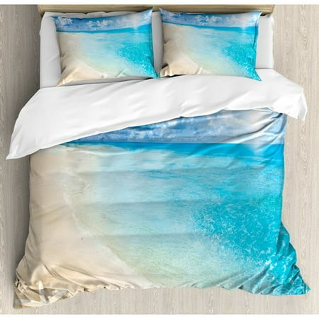 Ambesonne Beach Duvet Cover Set Walmart Com