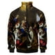 thumbnail image 5 of Chaqueta de hombre con estampado 3D de mural de lujo barroco retro, sudadera de exterior de aristocracia medieval, chaqueta de gran tamaño, abrigo, ropa de calle, 5 of 5