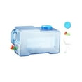 thumbnail image 5 of Camping Water Tank Water Storage Container Water Jug Sturdy Versatile Food Grade PC Material Large Opening for Picnic, Hiking, Family Travel 25 Liters, 5 of 9