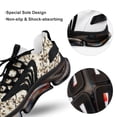 thumbnail image 7 of Vintage Floral Pattern Beautiful White Walking Shoes for Men Woman Lightweight Tennis Fashion Elastic Sports Shoes Cushion Basketball Shoes, 7 of 7