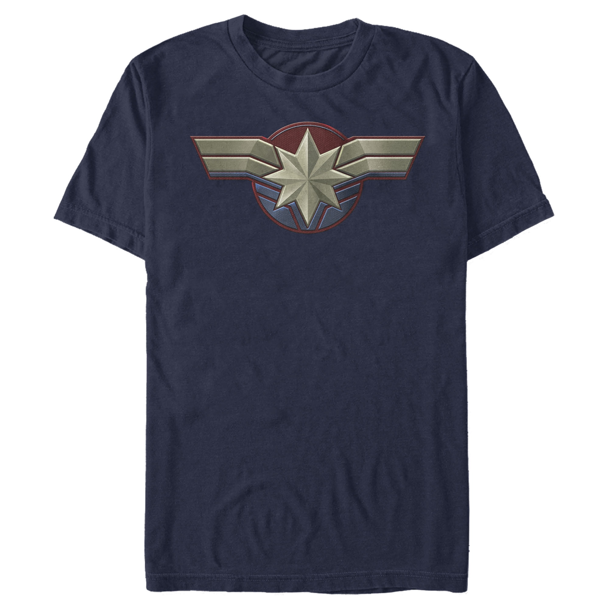 Marvel Marvel Men's Captain Marvel Simple Star Symbol TShirt