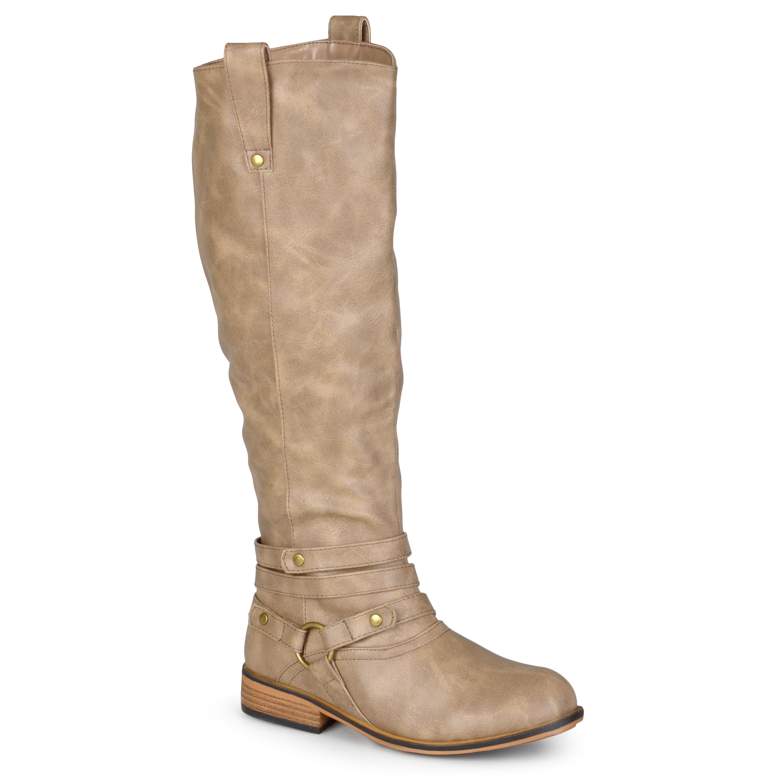 wide calf thigh high riding boots