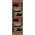 thumbnail image 1 of Mayberry Rug AD8113 2X8 2 ft. 3 in. x 7 ft. 7 in. American Destination Aspen Area Rug, Multi Color, 1 of 1