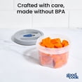 thumbnail image 6 of GoodCook Twister 6 Piece 16oz Food Storage Container Set with Vented Lids Made without BPA, 6 of 7