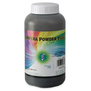 Colorations® Powder Tempera, Black - 1 lb. Black Color