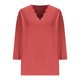 thumbnail image 3 of Top corto,Blusa de verano para mujer con cuello en V y manga corta, poliéster, informal y cómoda, ideal para el hogar, sopatenor, 3 of 8
