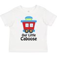 thumbnail image 3 of Inktastic Train Our Little Caboose New Baby Boys or Girls Toddler T-Shirt, 3 of 5