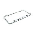 thumbnail image 4 of Infiniti wordmark on Chrome Plated brass License Plate Frame Holder 4 Hole, 4 of 5