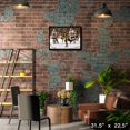 thumbnail image 3 of Mario Lemieux Pittsburgh Penguins Framed 20x29 Shooting Canvas, 3 of 4