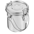 thumbnail image 2 of Durable Paint Brush Washing Barrel Designed For Painters And Art Classes With Easy To Carry Feature In Silver Color 1Pcs, 2 of 4