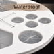 thumbnail image 4 of Cepillo de maquillaje Secado Rack Acrílico Pintura Cepillo Secado Rack de 14 orificios Stick y Rack Dry Cepillo Cepillos Cosméticos Soporte Arte Decking Rack Blanco kenally CE001643-02, 4 of 7