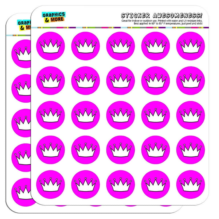 Princess Tiara Crown Sticker