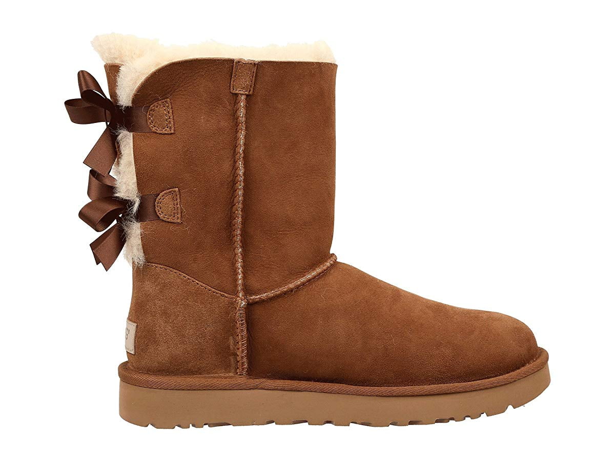 uggs with satin bow