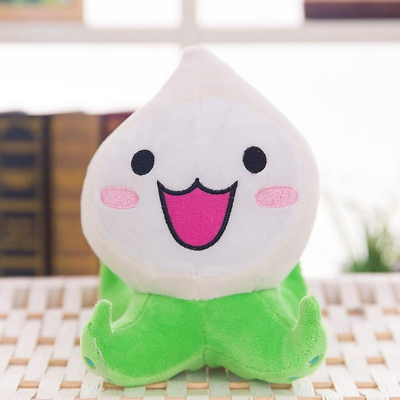 Caraele 2022 New Overwatch Flower Village Action Figure Onion Squid Sounds Plush Toy Claw Machine To Give Gifts To People