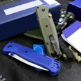thumbnail image 6 of BM 535 Mini Bugout EDC Munual Folding Pocket Knife Survival Tactical Knife for Men Outdoor Hunting Hand EDC Knives Utility Tools (Khaki-white), 6 of 7