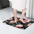 thumbnail image 4 of Pioneer Flower Floral Print Flannel Non Slip Door Rugs,Washable Door Mats Indoor,Decorative Door Mats,Dirt-Resistant and Absorbent Doormat for Entrance,Bedroom,Kitchen,Bathroom,23.5"x16", 4 of 5