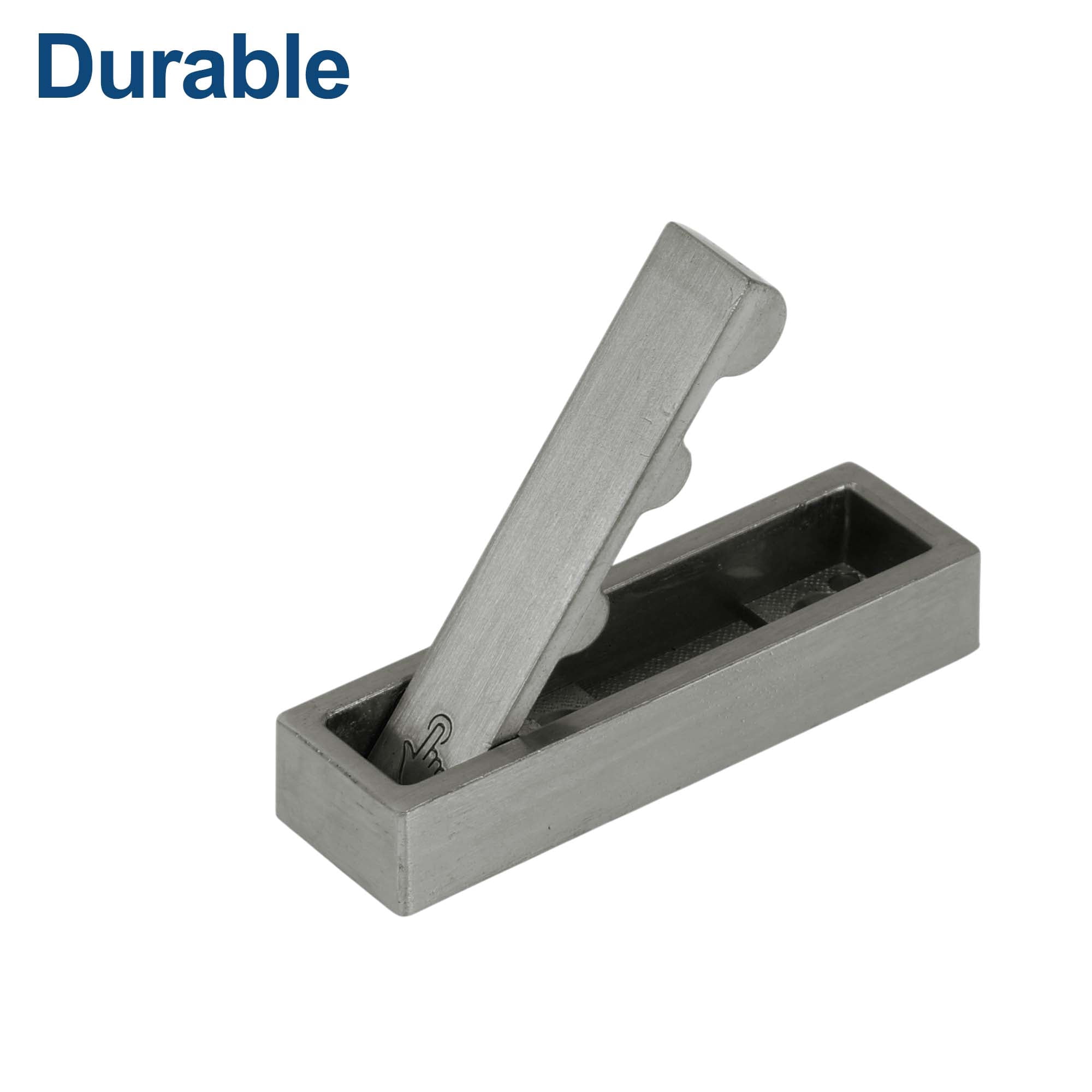 Unique Bargains Round Coat Hook Wall Mount Folding Hook Dark Gray 2.76"x0.79"x0.47"