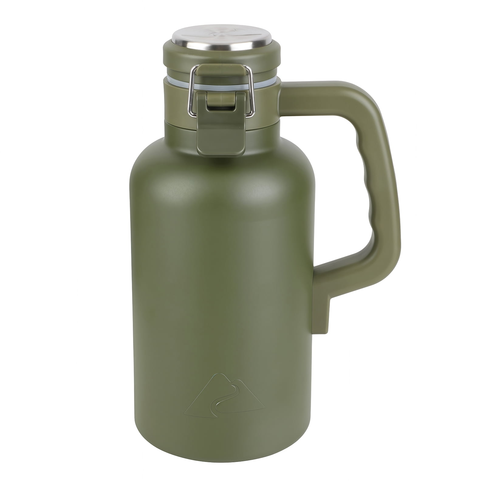Ozark Trail 48 oz Insulated Stainless Steel Growler, Forest Green
