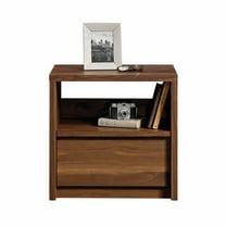 Sauder Harvey Park Nightstand, Grand Walnut Finish