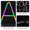 thumbnail image 3 of FUEENIRVA Decorative Neon Lights White 1Pcs 8.7X7.1X0.8In For Bedroom Battery Powered, 3 of 9