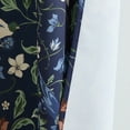thumbnail image 5 of THD Florencia Floral & Birds Patterned Window Back Tab Rod Pocket Curtains Bedroom - Light Blocking Darkening Window Panels, Set of 2, 5 of 8