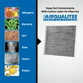 thumbnail image 2 of AirQualitee Cabin Air Filter AQ1279C, for Select Hyundai Vehicles Fits select: 2019-2020 HYUNDAI KONA, 2 of 7