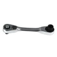 thumbnail image 2 of 1/4 Inch Mini Socket Ratchet And Bit Driver, Wear Resistance Mini Double Headed Ratchet Wrench Rust Proof  For 4S Stores, 2 of 8