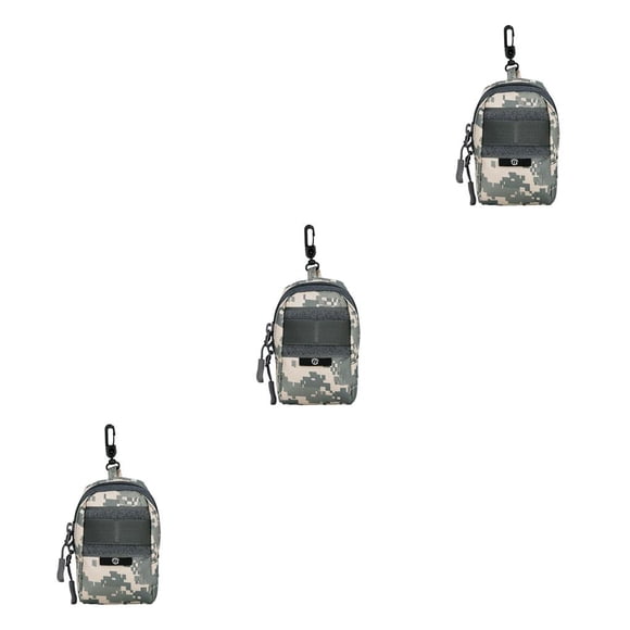 Sonducket Bolsa adjunta Bolsa enganchable al aire libre Bolsas de teléfono de camuflaje impermeables Fanny Pack Kit Accesorios de Camuflaje gris Type1 NO1 Sonducket CBP381794