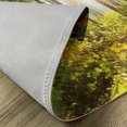 thumbnail image 5 of Ambesonne Forest Place Mats Set of 4, Sun Rays Woods Foliage, Standard Size, Green Yellow Brown, 5 of 6