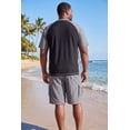 thumbnail image 4 of KingSize Men's Big & Tall Cling-Free Raglan Short Sleeve Swim Shirt, 4 of 5