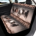 thumbnail image 4 of Pzuqiu Galloping Horses Automotive Vehicle Cushion Washable Car Seat Covers Full Set Interior Accessories Polyester Automobile Seat Cover Sets, 4 of 10