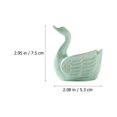 thumbnail image 2 of 2Pcs Ceramic Flowerpot Cartoon Swan Design Plant Pot Succulent Plant Holder, 2 of 6