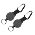thumbnail image 4 of Porte-clés Rétractable, Porte-clés Rétractable Portable 2 Pièces Mousqueton Compact Pour La Maison Quotidienne Type A 0.7mm, Type B 1mm, 4 of 8