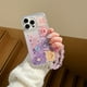 thumbnail image 1 of Compatible Con OPPO Reno 8T A78 A58 A17 A57 A77 A96 A76 A95 A74 A54 A16 A15 A53 A33 A52 A72 A92 A12 A8 A31 A5 Sparkle Funda De Purpurina Flotante Con Pulsera Pooh Bear Piglet Cubierta Gao Jiahui unisex, 1 of 2