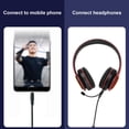 thumbnail image 3 of V3 POR Audio Cable Professional Clear Sound Wide Compatibility 3.5mm Headset Audio Cord with Boom Microphone for Game, 3 of 8