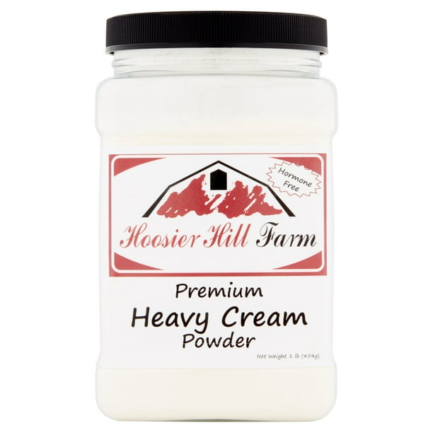Hoosier Hill Farm Heavy Cream Powder, 1 lb plastic jar