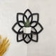 thumbnail image 1 of 2X Estantes Esquineros de , Estantes Esquineros de Pared con Flores de Madera, Estantes Flotantes, Estante de ExhibicióN de Cristal, Estantes Esquineros de Pared Bohemios, 1 of 4