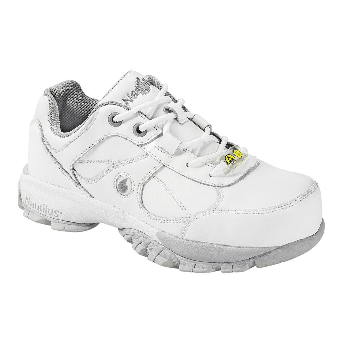 white steel toe tennis shoes