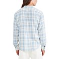 thumbnail image 2 of Dockers Men's Regular Fit Band Collar Shirt with Long Sleeves, 2 of 3
