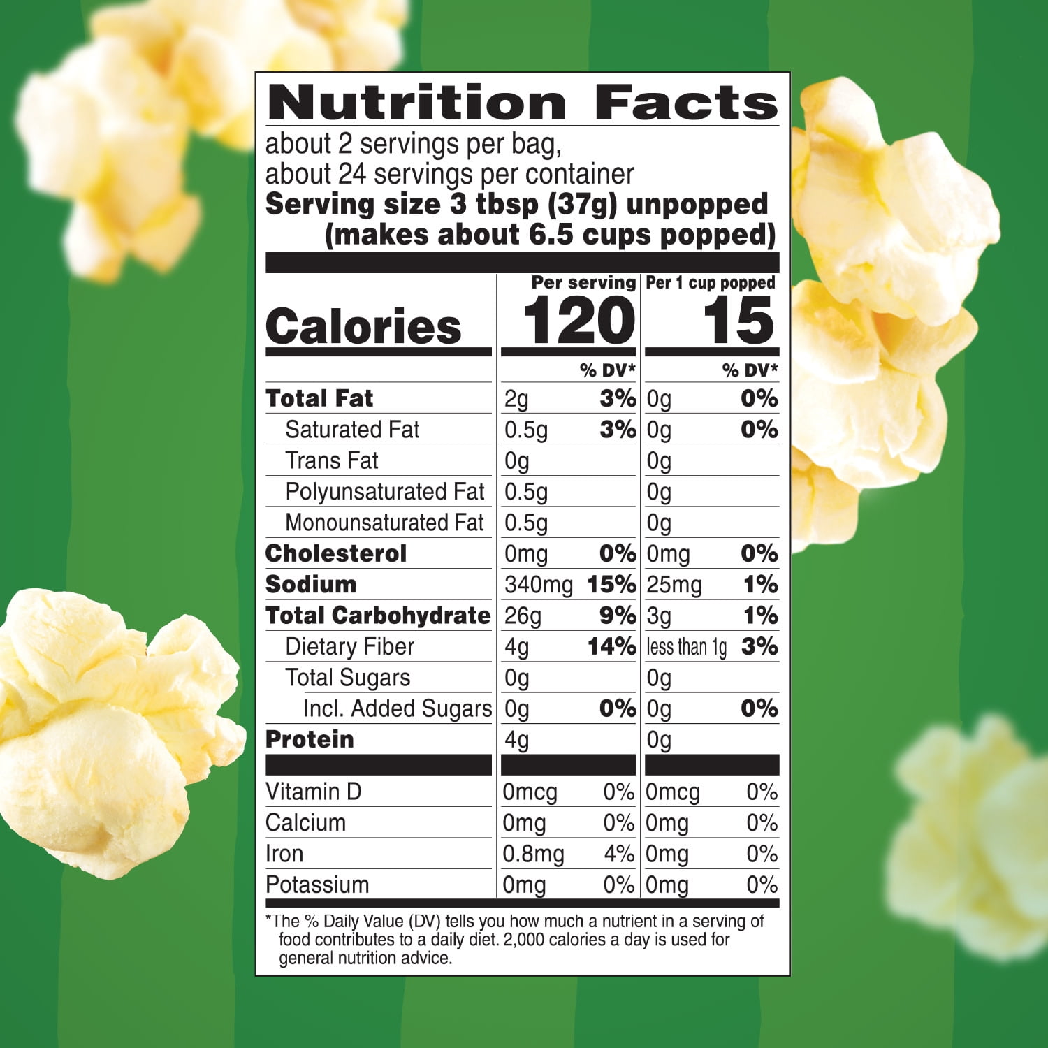 Orville Redenbacher’s Microwave Popcorn SmartPop! Value Size, Butter Flavor, 2.69 oz., 12-Count