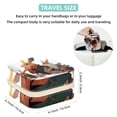 thumbnail image 5 of Christmas Fanci Travel Portable Square Jewelry Boxes Display Case - Travel Organizer for Girls and Women, 5 of 6