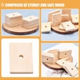 thumbnail image 2 of Worgeous 20-Piece Parrot Wooden Block Toys Set, Bird Chewing and Hanging Bite Blocks for Pet Birds, and, 2 of 7