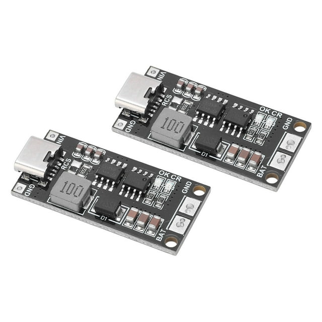 2 Pcs Convertisseur de Charge USB Carte Batterie 4S Type C à Module 16.8V