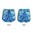 thumbnail image 5 of Haiem Vibrant Blue Floral Women's 2 in 1 Running Shorts - Lightweight Athletic Workout Gym Yoga Breathable Sports Shorts Liner with Phone Pockets-Medium, 5 of 9