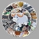 thumbnail image 2 of Stickers Buffalo para niños, calcomanías de vinilo con bonitos animales, paquete de 50 unidades, 2 of 2