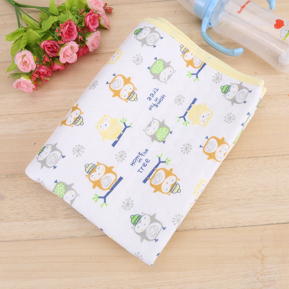 Baby Changing Table Pad Waterproof Mattress Bed Sheet Infant Mat Cover Rose 